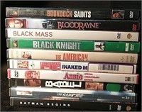 10 DVDs, American Pie, Batman Begins