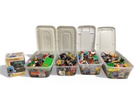 $ Small Containers Of Legos And A Pops Figure