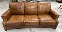 Bassett Furniture Leather Sofa