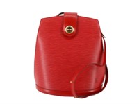 Louis Vuitton Red Epi Shoulder Bag