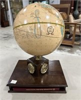 Powell Cram's Imperial World Globe on Stand