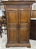 Masterwood Co. Traditional Two Door Armoire