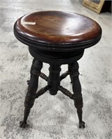 Ball n Claw Adjustable Piano Stool