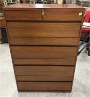 Kimball Style Mid Century File Cabinet