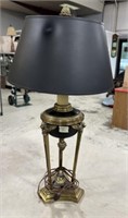 Designer Neoclassical Brass Table Lamp