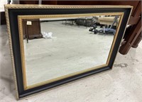 36" x 49" Gold and Black Wall Mirror