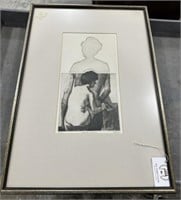 Dale Rayburn "Double Image" Edition Etching