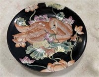 Chinese Porcelain Bird Center Bowl