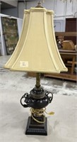 Designer French Metal Urn Lamp