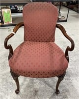 Reproduction Queen Anne Arm Chair