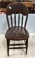 Antique Bentwood Oak Childs Chair