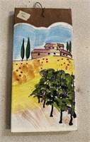 Vietri Painted Tile Wall Plaque