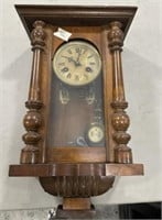 Victorian RA Walnut Wall Clock