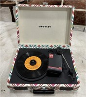 Portable Crosley Record Player