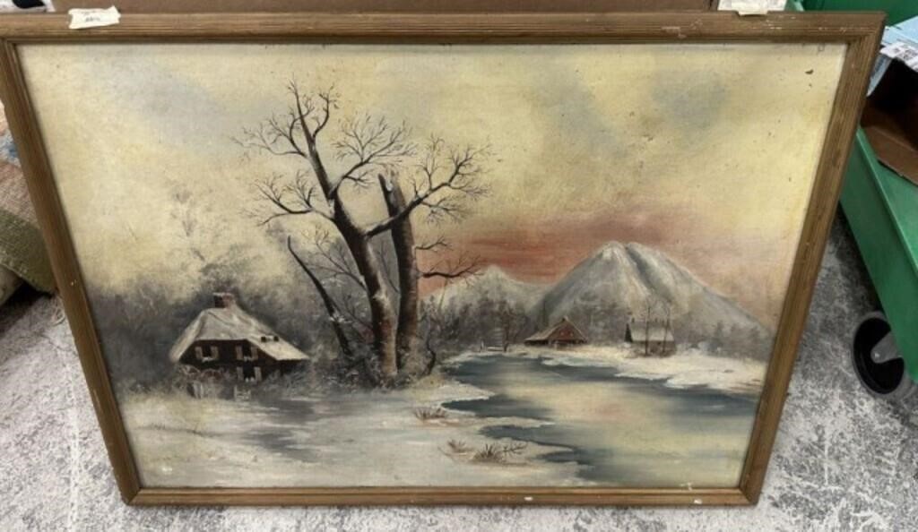 Early 1900's Landscape Painting