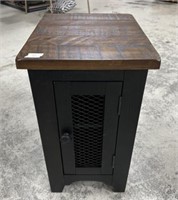 Rustic Modern End Table
