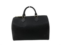 Louis Vuitton Epi Noir Speedy 30 Hand BagImportant