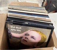 Box Lot of Vintage Record Albums