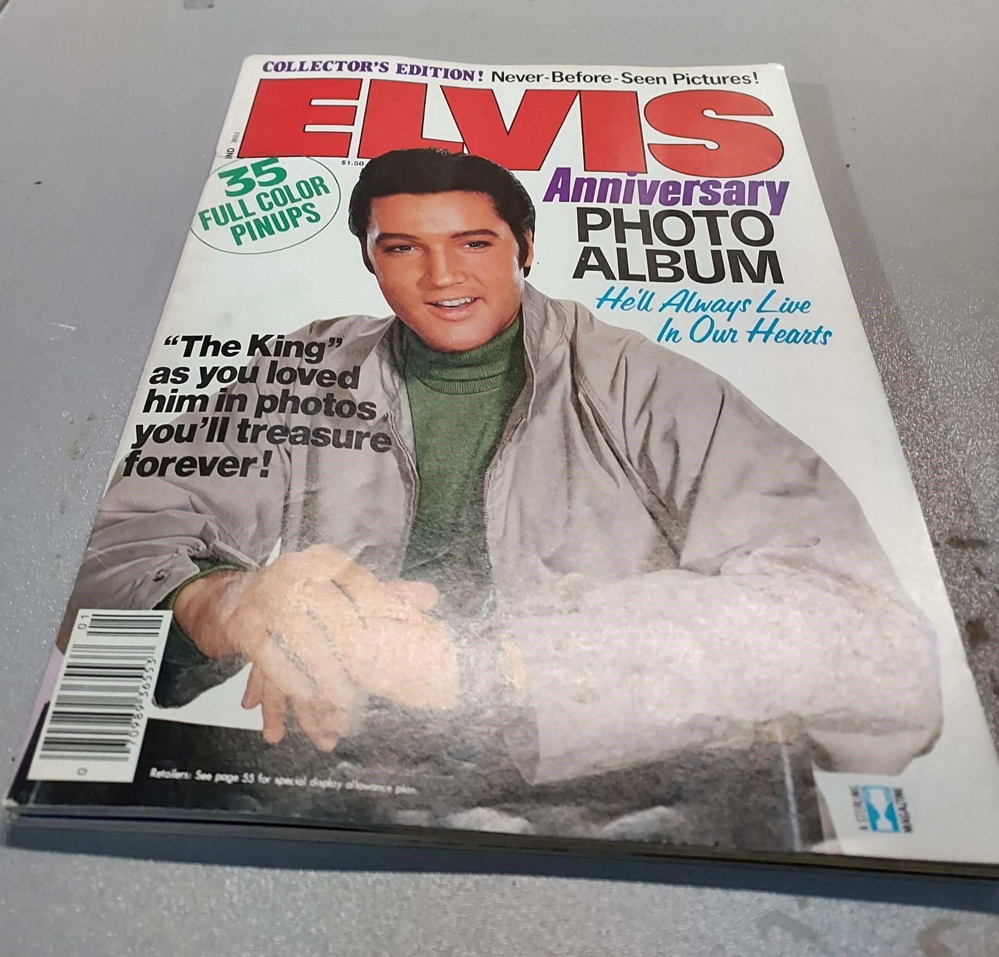 Elvis Anniversary Photo Album No.1 Copyright 1978