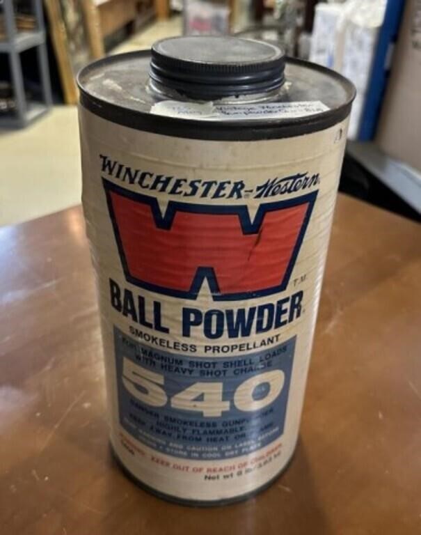 Vintage Winchester Gun Powder Can