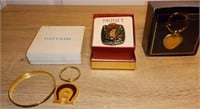 Monet Trinket Box, TR Keychain, & Bracelet &