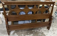 Late 20th Century French Provincial Full Size Bed