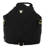 Valentino Black Quilted Backpack