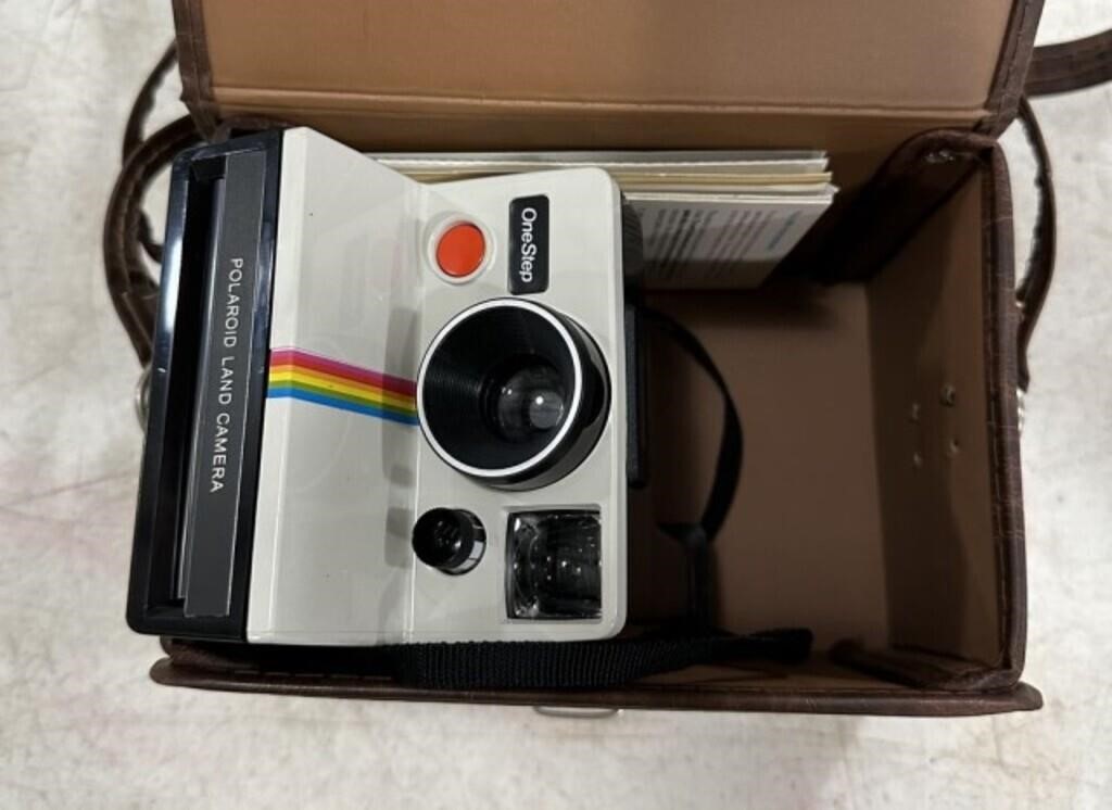 Polaroid Camera with Case