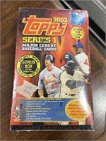Unopened 2002 Topps Series 1 Baseball Cards
