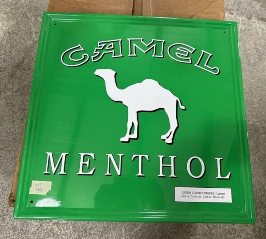 Camel Menthol Green Metal Signe