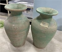 Pair of Honduras Pottery Vases