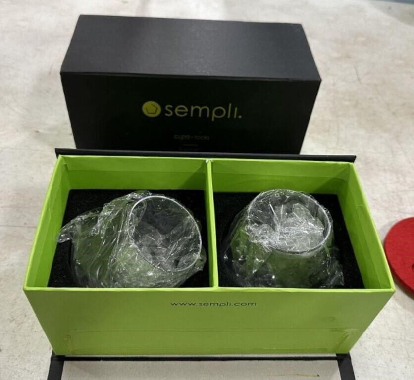 Four Sempli Cupa Rocks in Boxes