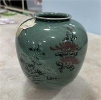 Asian Style Porcelain Flower Vase