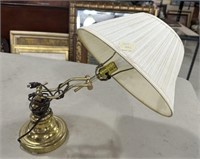 Adjustable Brass Desk Lamp