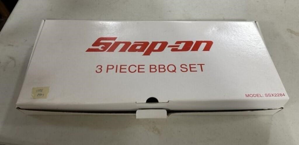 Snap On 3 Piece BBQ Set