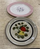 Strawberries Charger and China Platter