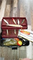 Tackle Box with Lures & Other