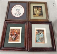 Four Decorative Prints