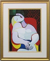 THE DREAM GICLEE BY PABLO PICASSO