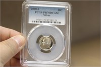 PCGS Graded 2000-S Silver Dime