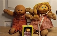 2 Cabbage Patch Dolls & Cabbage Patch Kid