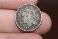 An 1867 Three Cent Piece
