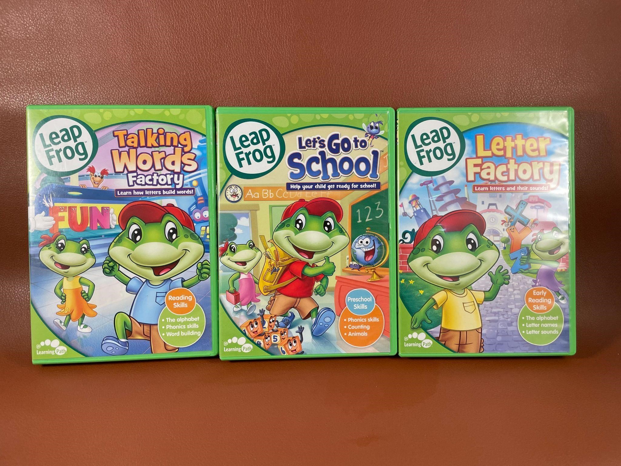 Lot of 3 Leap Frog DVD's