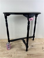 Vintage black end table