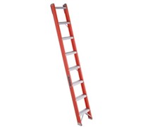 Louisville 8-Foot Fiberglass Shelf Ladder FH1008