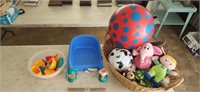 Childs Booster Seat, Toys, etc..