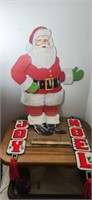 Joy & Noel Signs & Wall Santa