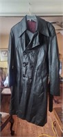 Womens Long Leather Jacket