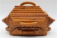 Gus Wynn Tramp Art Wood Box