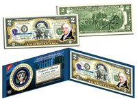 1797-1801 President John Adams $2 Bill
